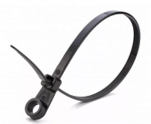 Стяжка кабельная ЭРА NO-KSV0-01 под винт 3,6х150 черный 100 шт. (1/150)