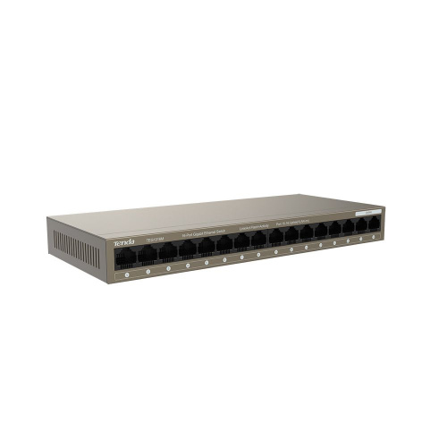 Коммутатор 16 портовый гигабитный неуправляемый TENDA TEG1016M   16-Port Gigabit Ethernet Switch (1/10) фото 3