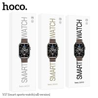 Смарт- часы HOCO Y17, пластик, 2.03, bluetooth 5.0, IP67, 300mAh, цвет: золотой  (1/50) (6942007604857)