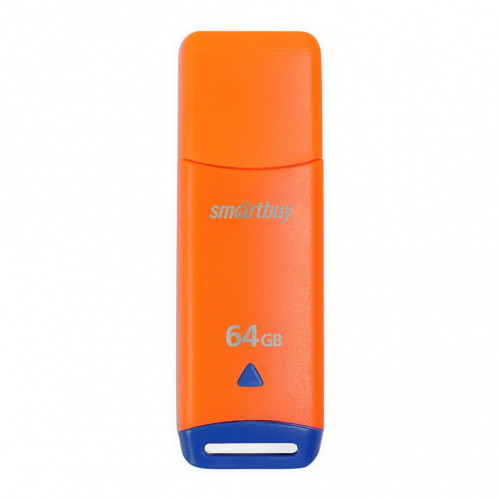 Флеш-накопитель USB  64GB  Smart Buy  Easy   оранжевый (SB064GBEO)