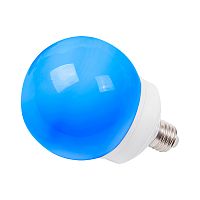 Лампа шар NEON-NIGHT Е27 12 LED Ø100мм синяя (1/100)