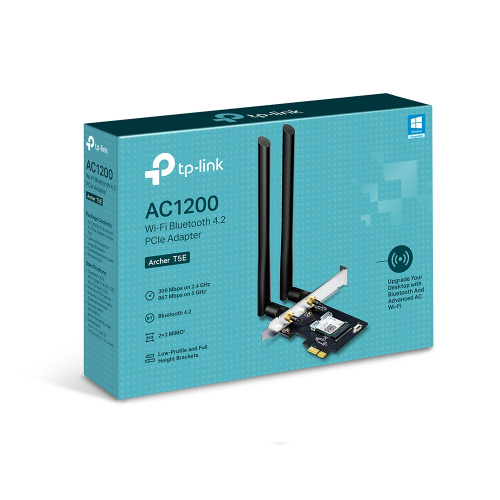 PCI Express адаптер TP-LINK Archer T5E + Bluetooth (ант.внеш.съем) 2ант (1/40) (ARCHER T5E) фото 3