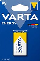 Элемент питания VARTA  6LR61 ENERGY 9V (1 бл)  (10/50) (04122229411)
