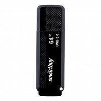 Флеш-накопитель USB 3.0  64GB  Smart Buy  Dock  чёрный (SB64GBDK-K3)