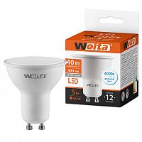 Лампа светодиодная WOLTA MR16 5Вт 4000К GU10 1/50 (25SPAR16-230-5GU10)