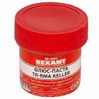Флюс REXANT паста TR-RMA KELLER 20 мл (10/420) (09-3691)