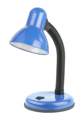 Светильник ЭРА настольный под лампу N-211-E27-40W-BU синий. (Упаковка=прозрачный пакет!) (1/30) (Б0035056) фото 4