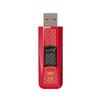 Флеш-накопитель USB 3.0  8GB  Silicon Power  Blaze B50  красный (SP008GBUF3B50V1R)