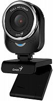 Веб-камера GENIUS QCam 6000 2Mpix (1920x1080) USB2.0 с микрофоном, черный (32200002407)