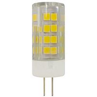 Лампа светодиодная ЭРА STD LED JC-3,5W-220V-CER-827-G G4 3,5Вт керамика капсула теплый белый свет (1/1000) (Б0027855)