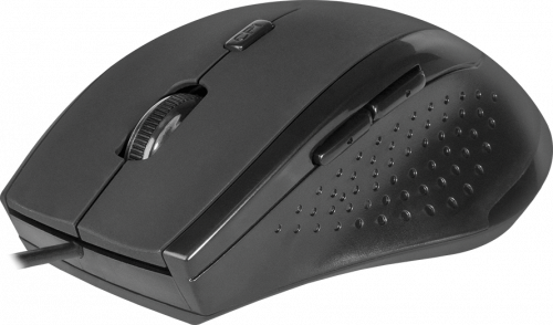 Мышь проводная  DEFENDER Accura MM-362, USB,  6 кнопок, 800-1600 dpi, черный (1/40) (52362) фото 4