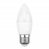 Лампа светодиодная REXANT Свеча CN 9,5 Вт E27 903 лм 4000 K нейтральный свет (1/10/100) (604-026)