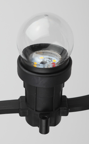 Лампа светодиодная ЭРА STD ERAWL45-E27 E27 / Е27 1Вт шар прозрачный для белт-лайт (1/100) (Б0049572) фото 6