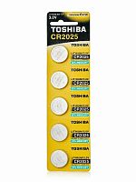 Элемент питания TOSHIBA CR 2025 BL5  (5/100/12000) (802025)