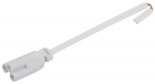 Сетевой шнур ЭРА LLED-А-CONNECTOR KIT-W-04 без вилки с контактом подключения с оголенным концом для светильников LLED-04 3-pin 15см (1/920) (Б0056548)
