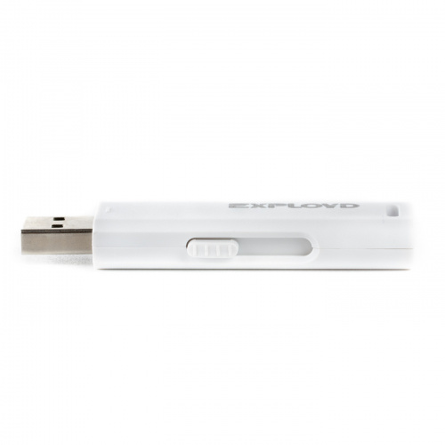 Флеш-накопитель USB  64GB  Exployd  580  белый (EX-64GB-580-White) фото 3