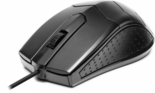 Мышь проводная игровая DEFENDER HIT MB-530, USB, 3 кнопки, 1000DPI, черный (1/40) (52530) фото 4