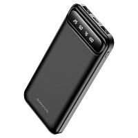Мобильный аккумулятор Аккумулятор внешний Borofone BJ14, Freeway, 10000mAh, пластик, дисплей, 2 USB выхода, Type-C, 2.0A, цвет: чёрный (1/37) (6931474750310)