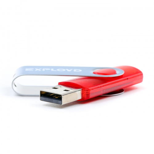 Флеш-накопитель USB  16GB  Exployd  530  красный (EX016GB530-R) фото 6