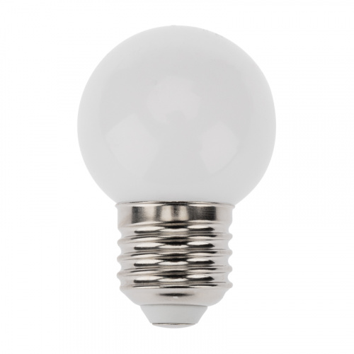 Лампа шар NEON-NIGHT Е27 5 LED Ø45мм - белая (1/100) фото 4