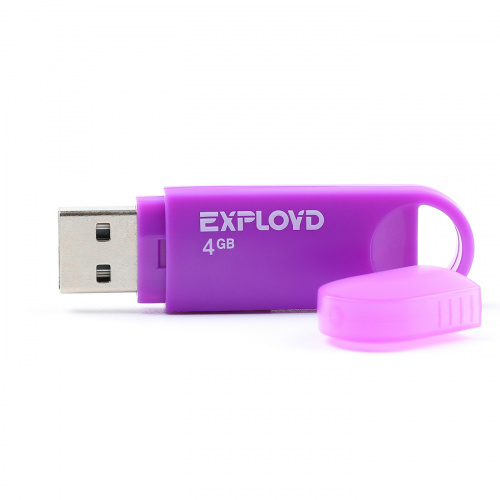 Флеш-накопитель USB  4GB  Exployd  570  пурпурный (EX-4GB-570-Purple) фото 2