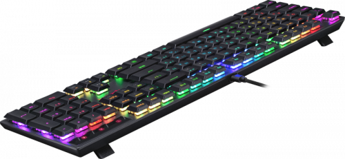 Клавиатура проводная игровая механическая REDRAGON Apas RGB, тонкая,104 клавиши, черная (1/10) (78118) фото 3