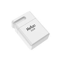 Флеш-накопитель USB 3.0  128GB  Netac  U116 mini  белый (130 MB/s) (NT03U116N-128G-30WH)