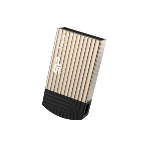 Флеш-накопитель USB  16GB  Silicon Power  Touch T20  шампанское (SP016GBUF2T20V1C) фото 3