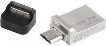Флеш-накопитель USB 3.0  32GB  Transcend  JetFlash 880  серебро металл (TS32GJF880S)