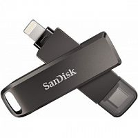Флеш-накопитель USB 3.0  64GB  SanDisk  Luxe iXpand  for iPhone and iPad (Lightning/iPhone/iPad/Mac/USB Type-C) (SDIX70N-064G-GN6NN)