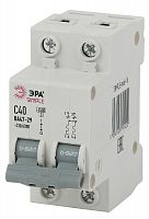 Автоматический выключатель ЭРА SIMPLE 2P 40А (C) 4,5кА ВА 47-29 (6/90/2520) SIMPLE-mod-16