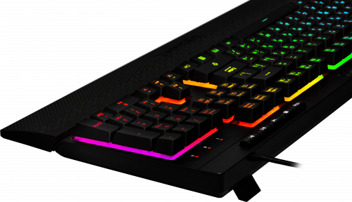 Клавиатура проводная игровая REDRAGON Shiva RU,RGB, 26 anti-ghost keys, черная (1/10) (77689) фото 8