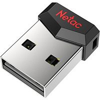 Флеш-накопитель USB  4GB  Netac  UM81  Ultra  чёрный  металл (NT03UM81N-004G-20BK)