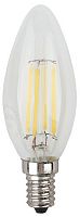 Лампа светодиодная ЭРА F-LED B35-11W-840-E14 Е14 / Е14 11Вт филамент свеча нейтральный белый свет (1/100) (Б0046987)