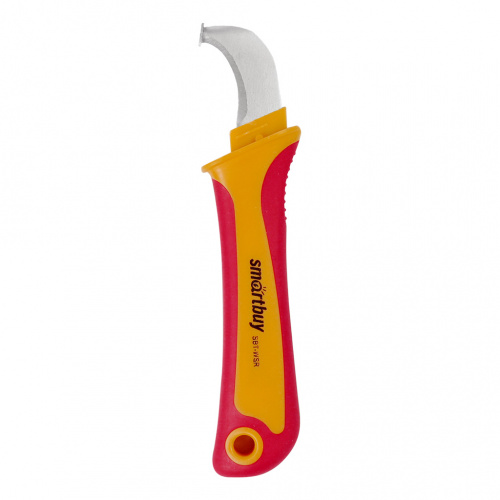 Нож SMARTBUY для снятия изоляции с пяткой, 175 мм, нож электрика, Tools (1/120) (SBT-WSR-5)