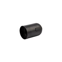 Патрон REXANT  пластиковый термостойкий подвесной Е27, черный  (1/50/200)