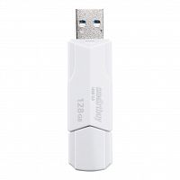 Флеш-накопитель USB 3.1  128GB  Smart Buy  Clue  белый (SB128GBCLU-W3)