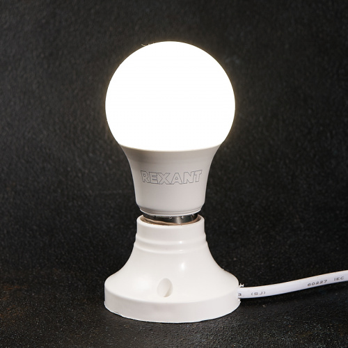 Лампа светодиодная REXANT Груша A60 11,5 Вт E27 1093 лм 4000 K нейтральный свет (1/10/100) (604-004) фото 2