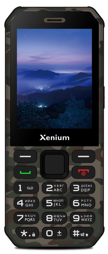 Купить Мобильный телефон XENIUM X300 зеленый моноблок 1.77" 128x160 Nucleus 0.3Mpix GSM900/1800 MP3 (1/40) (CTX300GC/00) XENIUM CTX300GC/00 по лучшей цене с доставкой - интернет магазин №1 в России