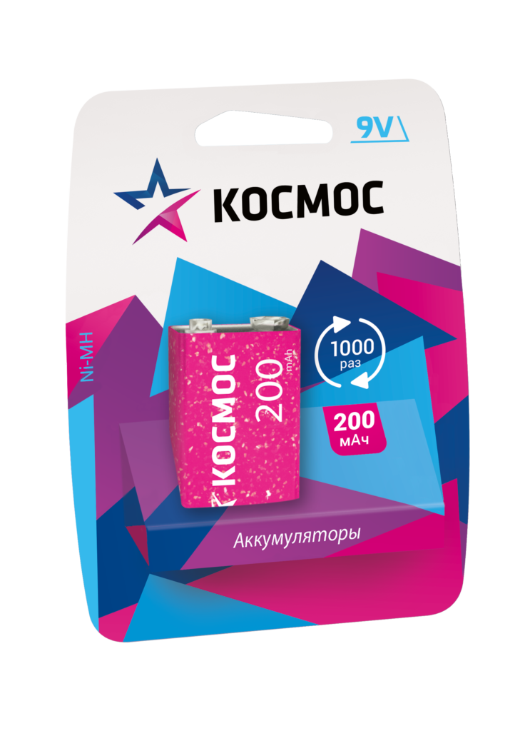 Аккумулятор 200 мач. Аккумулятор крона космос, 6f22-1bl, 200mah, (1/10/100). Аккумулятор ni-MH 6f22. Батарейка космос 6lr61,6lf22,крона. Аккумулятор ni-MH 6f22 200mah.