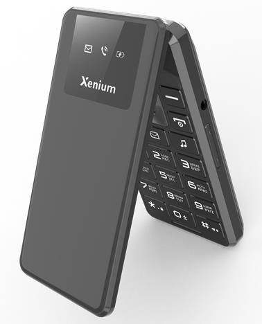 Купить Мобильный телефон XENIUM X600 темно-серый моноблок 1.77" 128x160 Nucleus 0.3Mpix GSM900/1800 MP3 (1/40) (CTX600DG/00) XENIUM CTX600DG/00 по лучшей цене с доставкой - интернет магазин №1 в России