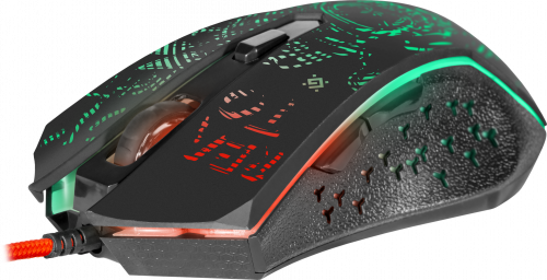 Проводная игровая мышь Defender Destiny GM-918 оптика,6кнопок,3200dpi (1/40) (52918) фото 7