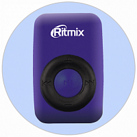 Плеер MP3 RITMIX RF-1010, голубой (1/100) (15118521)