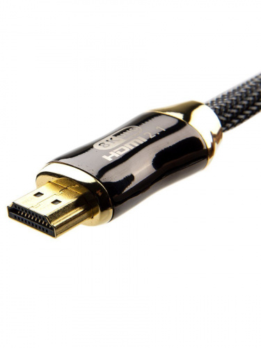 Кабель HDMI 19M/M,ver. 2.1, 8K@60 Hz 0.5m метал разъемы, нейлоновая оплетка Telecom <TCG300-0.5M> (1/50) фото 2