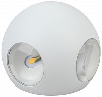 Светильник светодиодный ЭРА WL10 WH декоративный накладной настенный 4*1Вт IP 54 белый (20/400) (Б0034608)