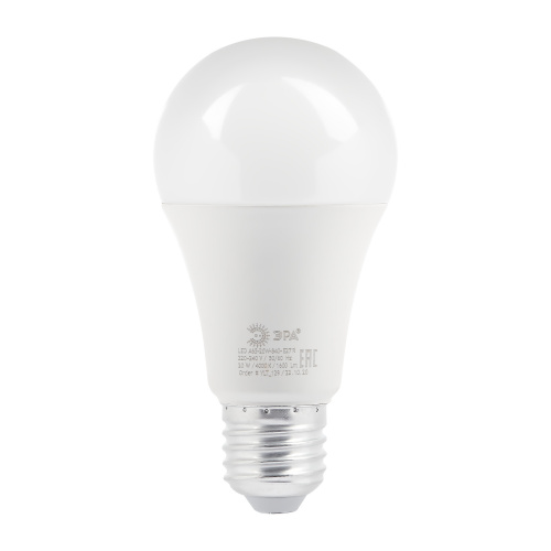 Лампа светодиодная ЭРА RED LINE LED A65-20W-840-E27 R E27 / Е27 20 Вт груша нейтральный белый свет (10/100/1200) (Б0049637) фото 2