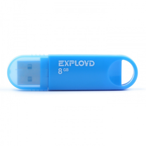 Флеш-накопитель USB  8GB  Exployd  570  синий (EX-8GB-570-Blue)
