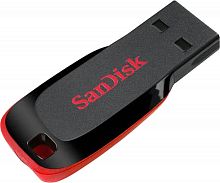 Флеш-накопитель USB  128GB  SanDisk  CZ50  Cruzer Blade  чёрный (SDCZ50-128G-B35)