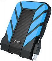 Внешний HDD  A-Data  2 TB  HD710  Pro, синий, прорезиненный, антишок, 2.5", USB 3.0 (AHD710P-2TU31-CBL)