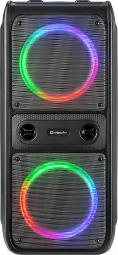 Портативная колонка напольная DEFENDER Boomer 70 60Вт, Light/BT/FM/USB/LED/IPX4, черный (1/2) (65670)